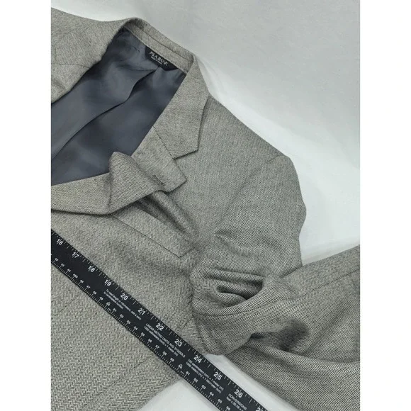 Jos. A. Bank Signature Blazer Sport Coat‎ Suit Jacket Silk LambsWool 44L 48" EUC - Picture 13 of 14